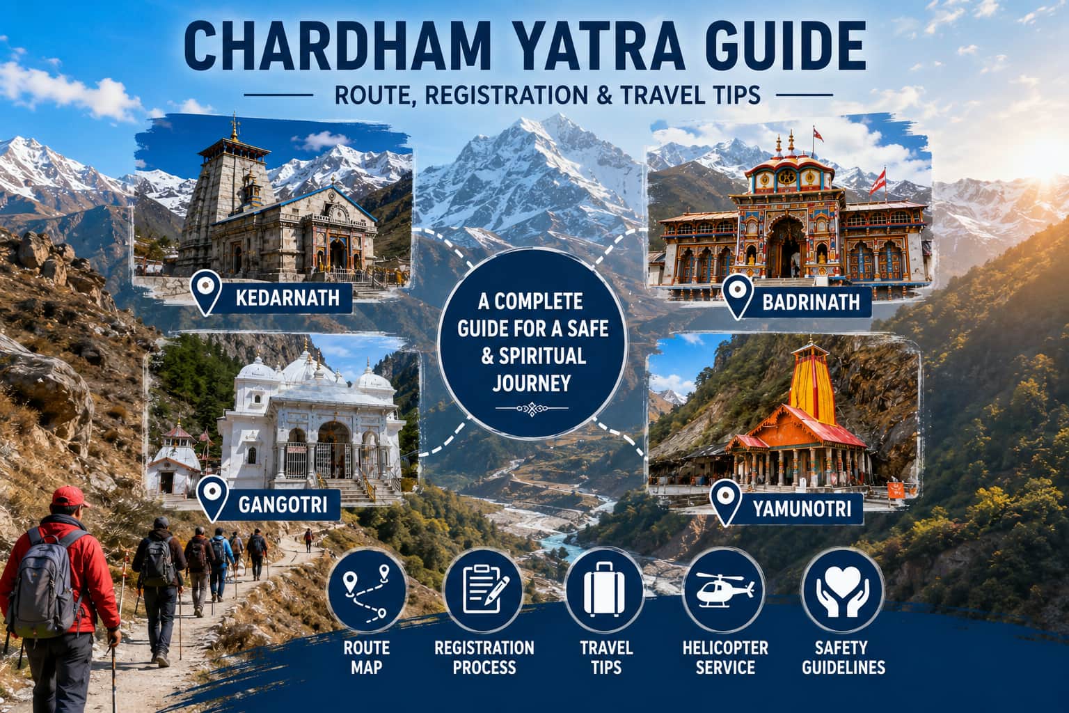 Chardham Yatra Guide: Route, Registration & Travel Tips