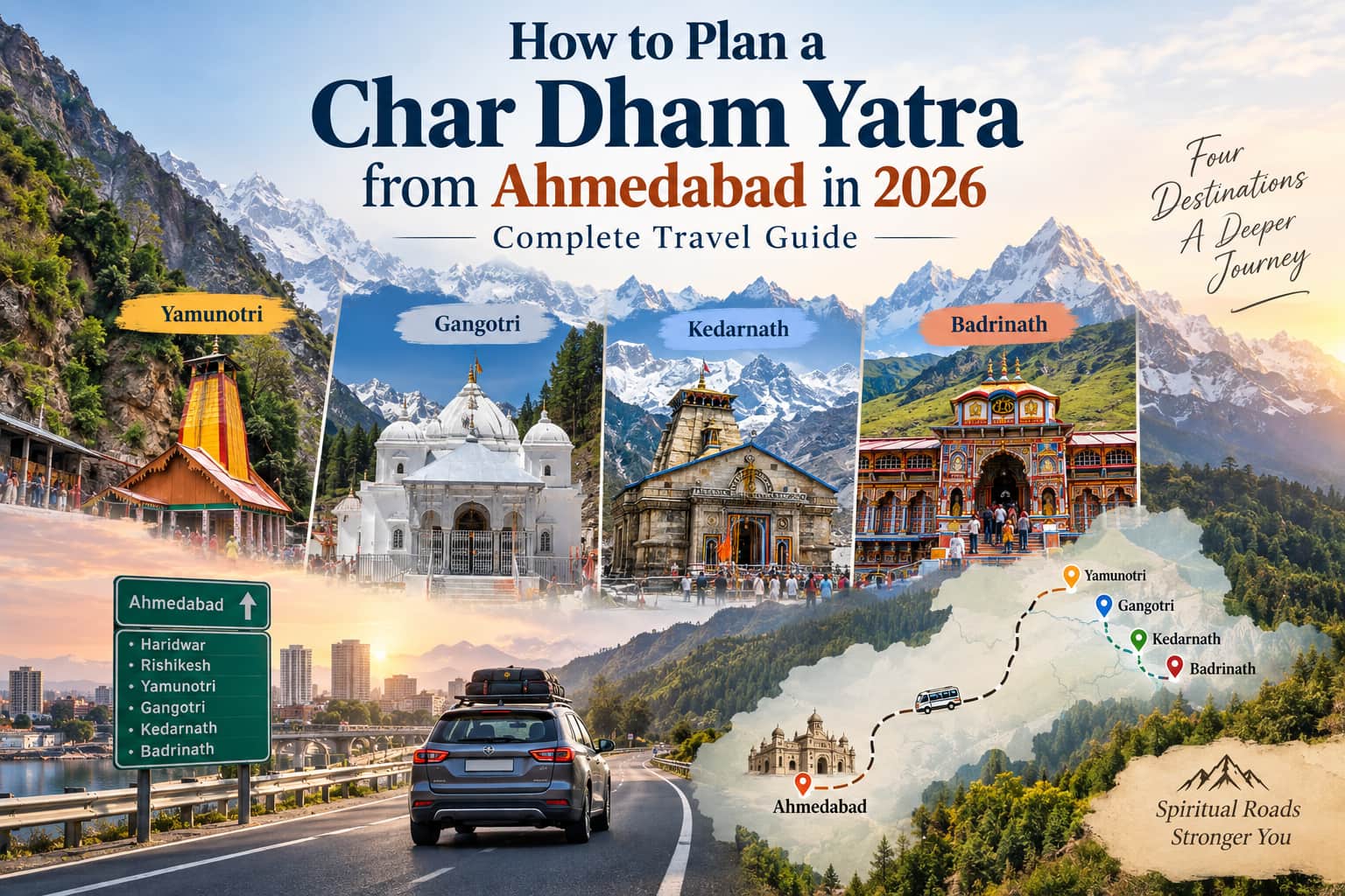 How to Plan a Char Dham Yatra from Ahmedabad in 2026 – Complete Travel Guide