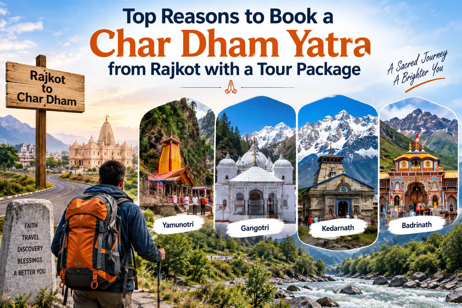 Char Dham Yatra from Rajkot: Cost, Route, Itinerary & Travel Tips