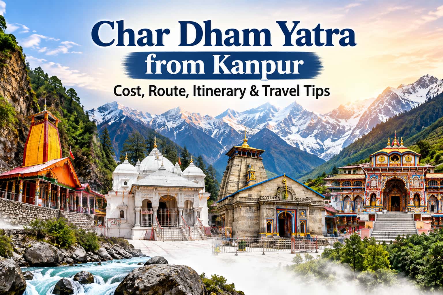 Char Dham Yatra from Kanpur: Cost, Route, Itinerary & Travel Tips
