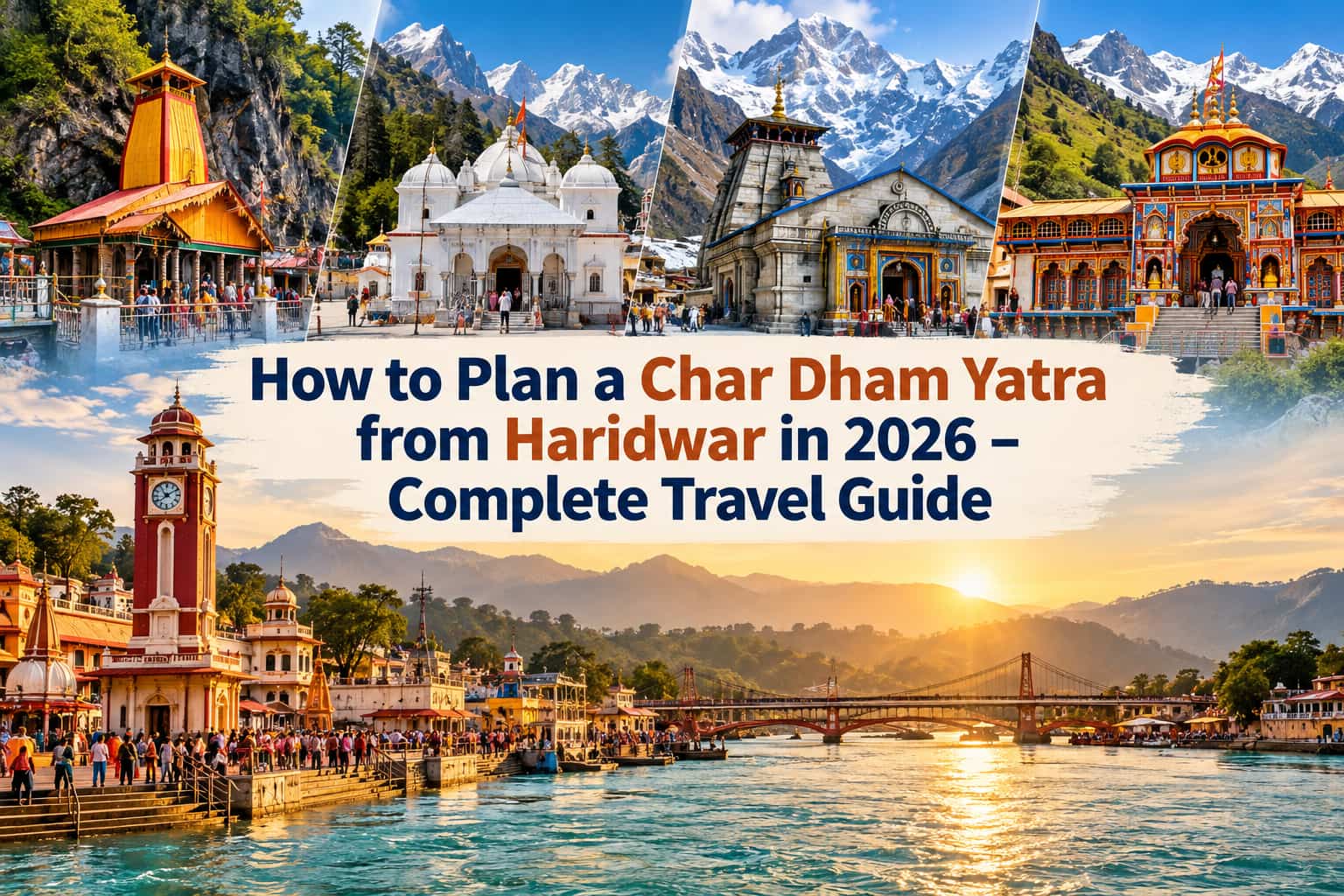 How to Plan a Char Dham Yatra from Haridwar in 2026 – Complete Travel Guide
