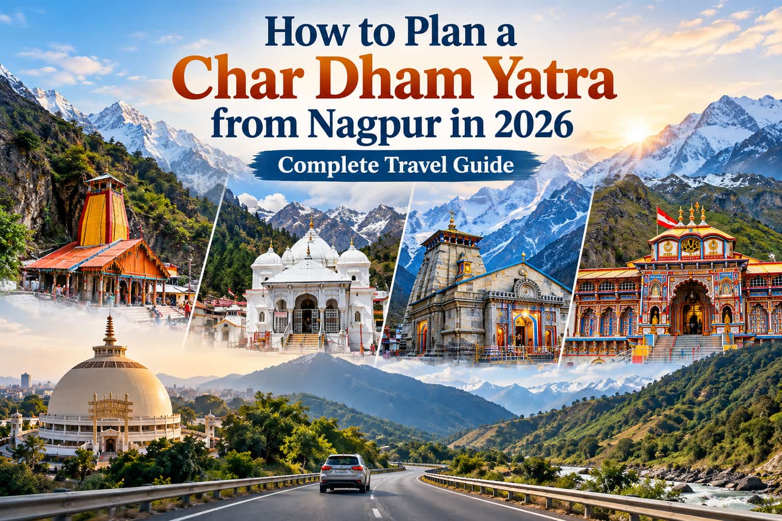 How to Plan a Char Dham Yatra from Nagpur in 2026 – Complete Travel Guide