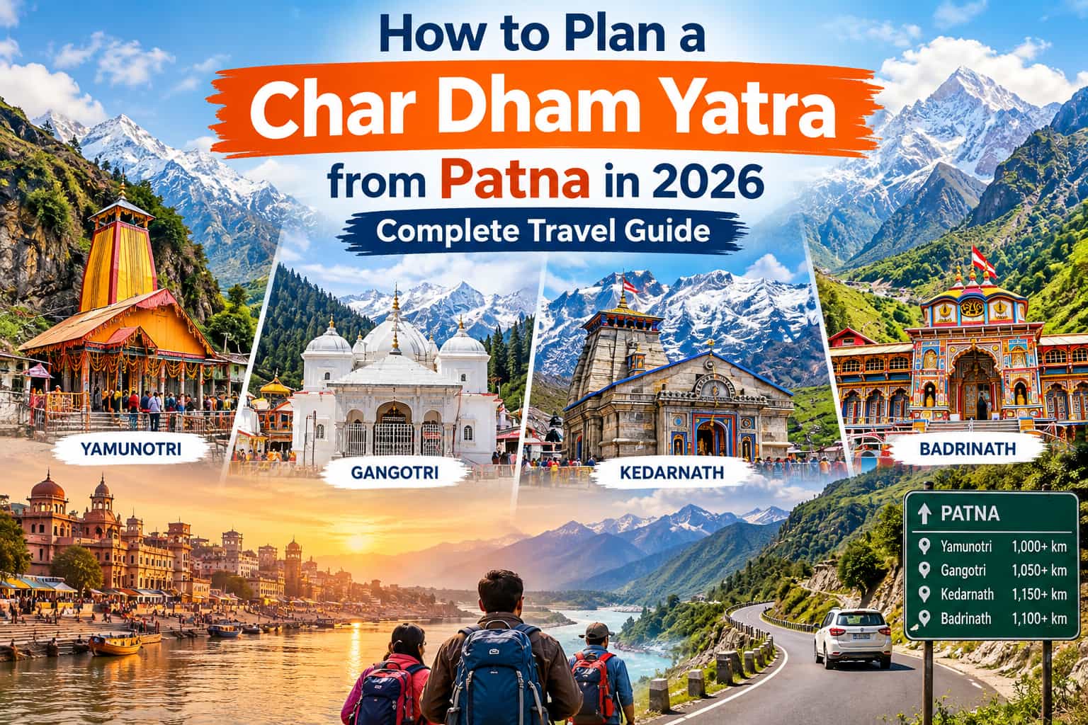 How to Plan a Char Dham Yatra from Patna in 2026 – Complete Travel Guide